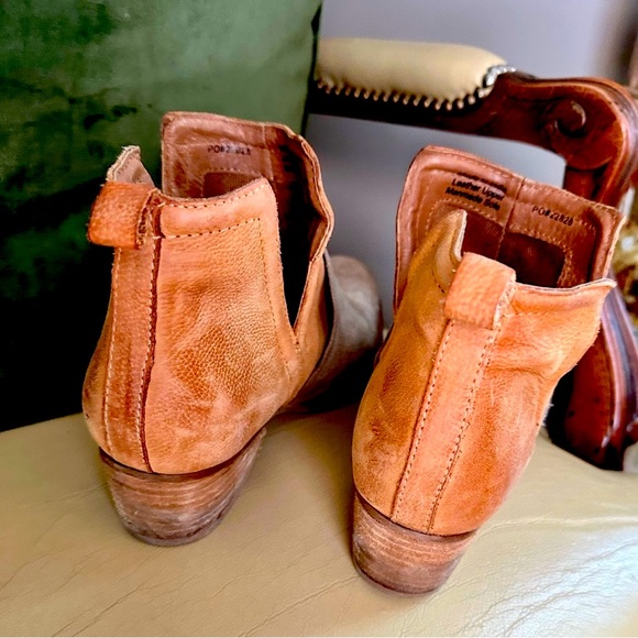 Free People Leather and Suede Booties Size 10 - Picture 9 of 11